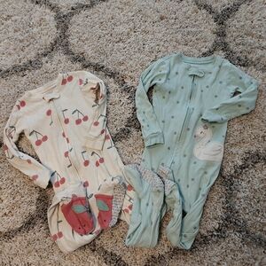 Carter's Girl Pajamas 2T